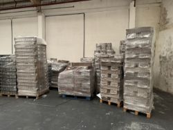 Albert AZ Limited - In Liquidation - Large Quantity of Pizza Boxes, Fast Food Containers, Desert Boxes & Noodle/Kebab Boxes & Still Forklift