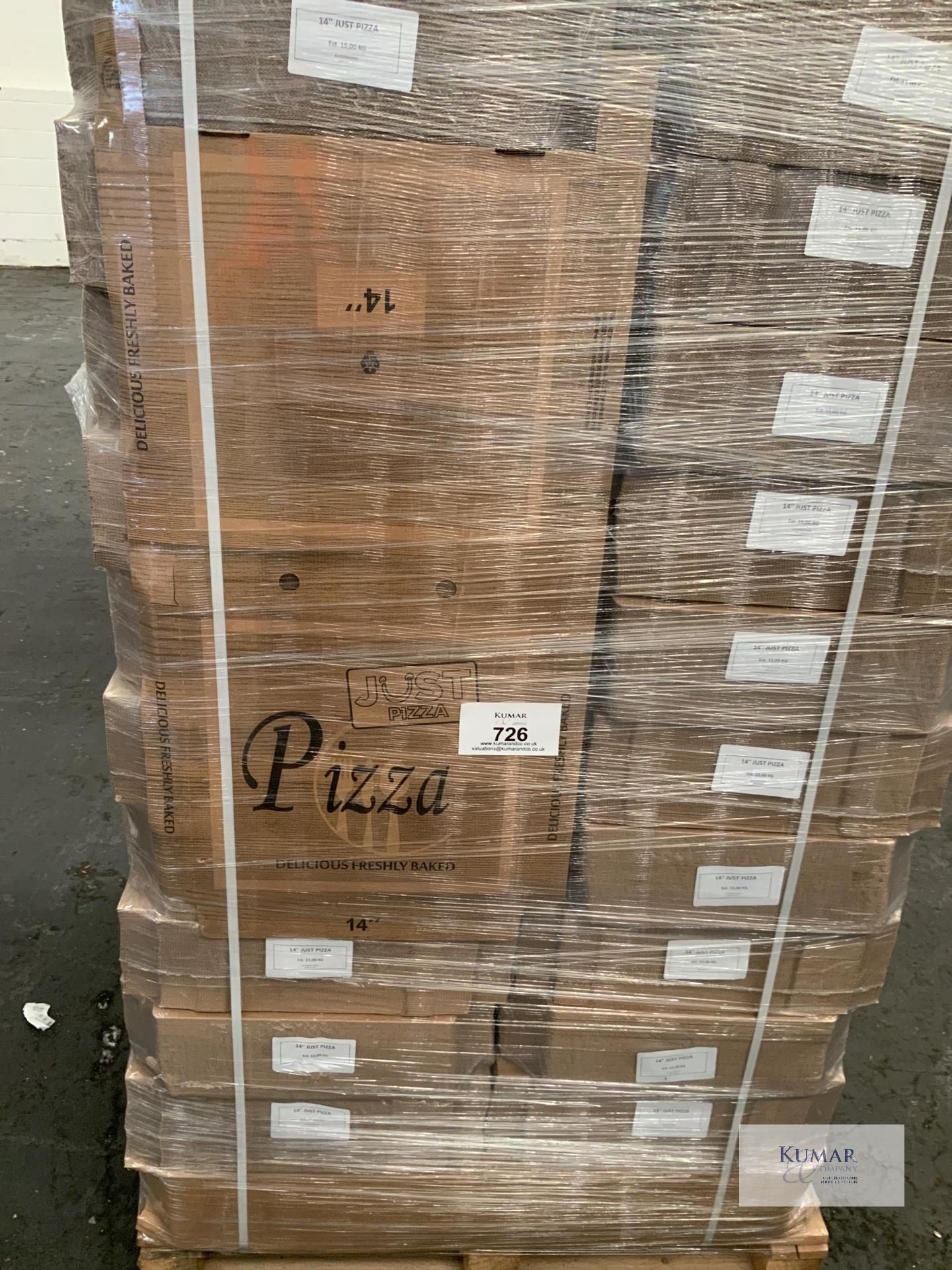 Circa 3,000 - 14" Pizza Boxes - RRP £1,020