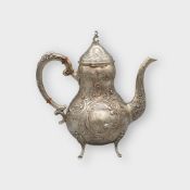 Prunkvolle Silberkanne