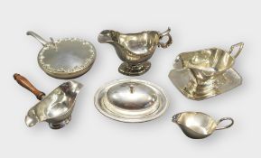 Zusammenstellung von Tafelsilber