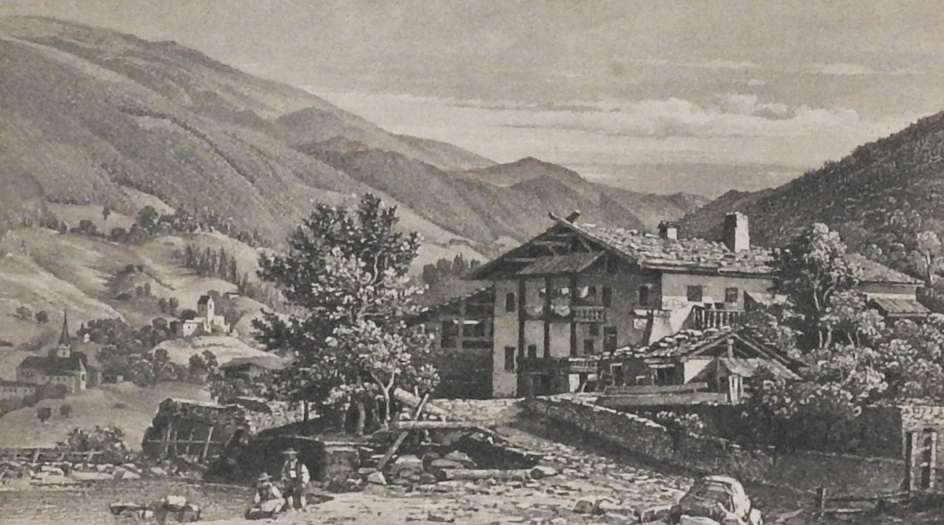 Johann Heinrich Martens, Sechs Ansichten österreichischer Orte - Bild 6 aus 16