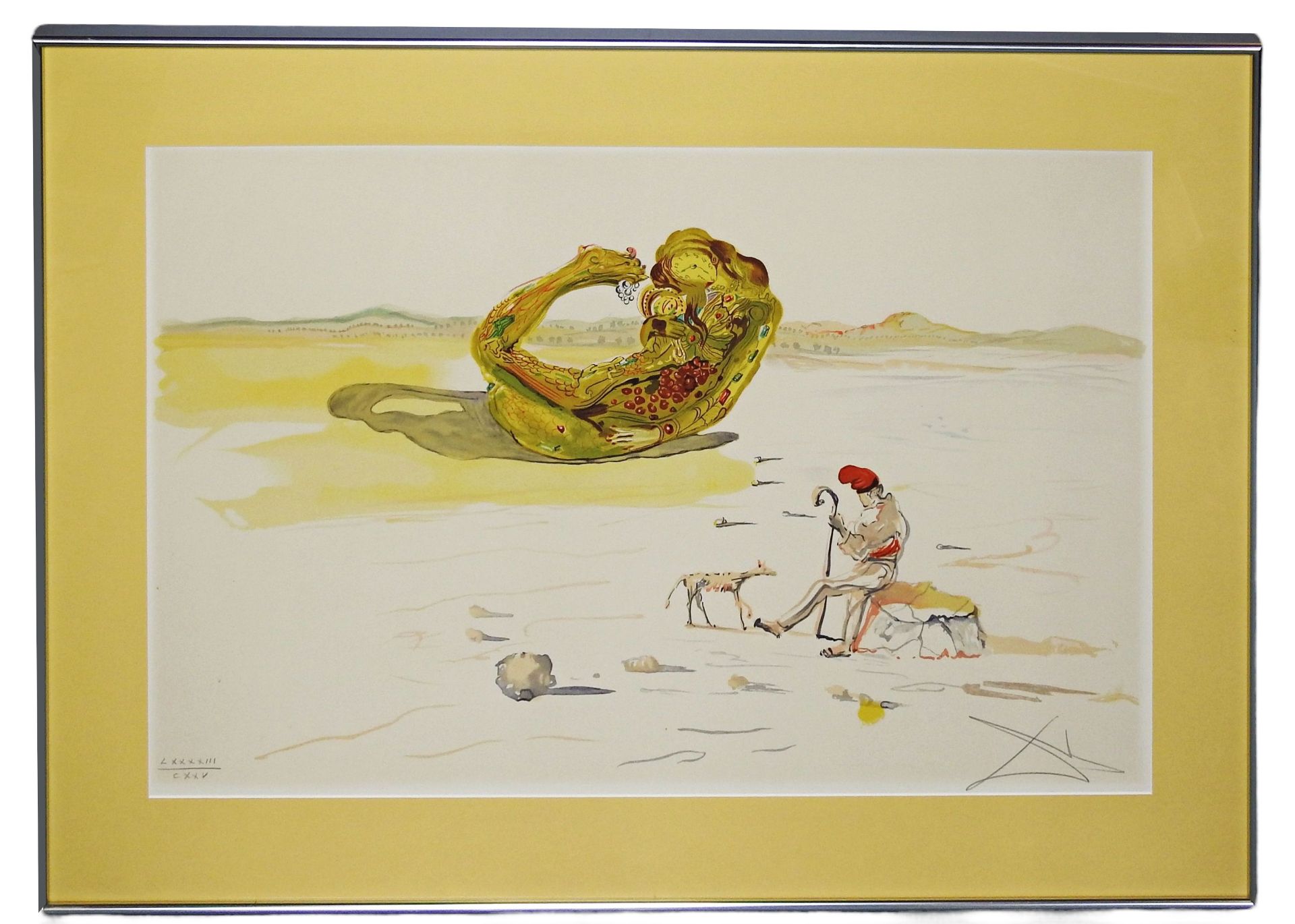 Salvador Dalí, Surrealistische Landschaft - Bild 3 aus 5