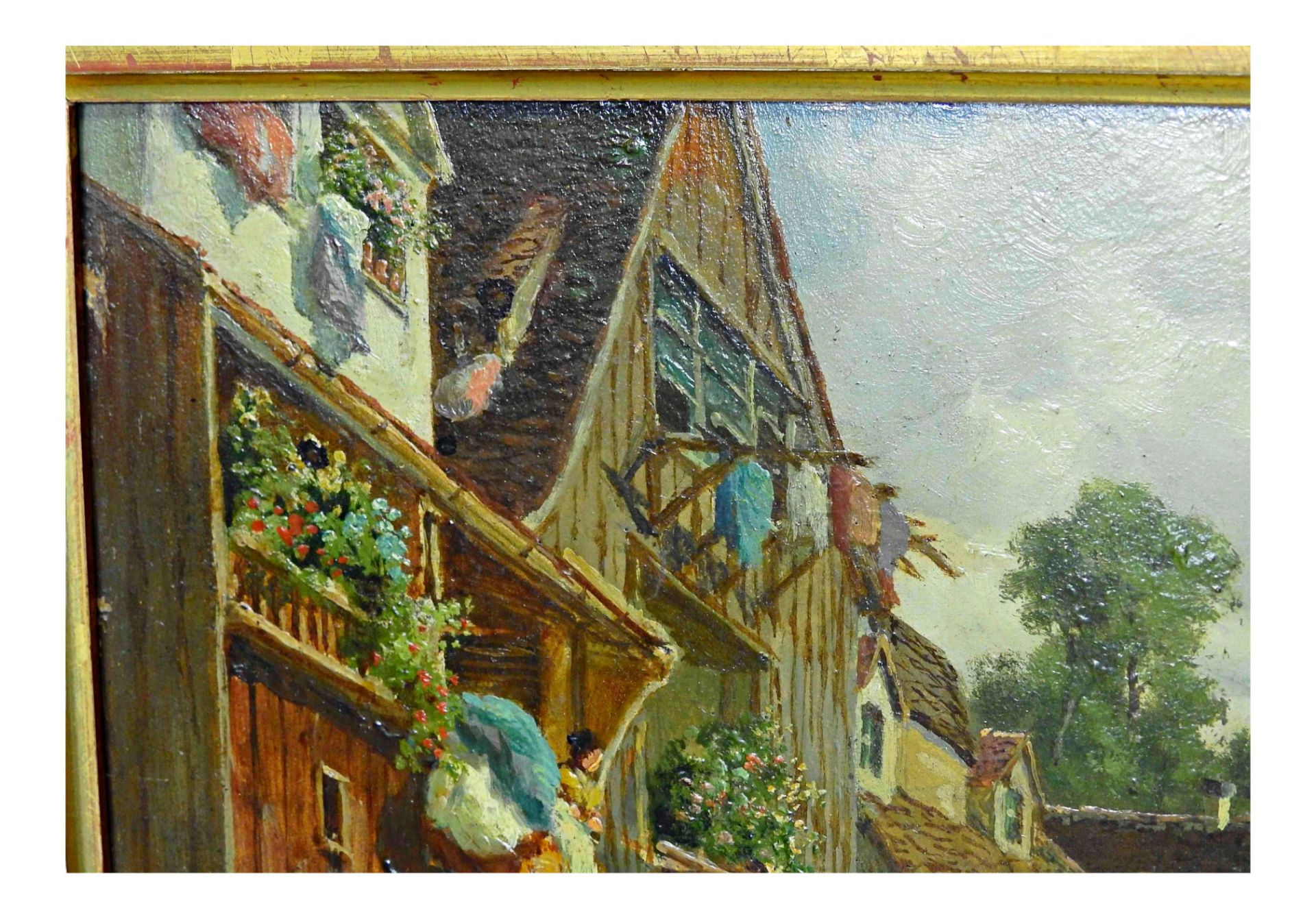 Otto von Ruppert (1841 Waldshut – 1923 München), An der Quellgasse in der Au zu München - Image 6 of 11