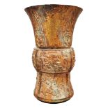 Rituelle Gu Bronze-Vase