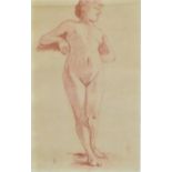 Pierre Bonnard (1867 Fontenay-aux-Roses - 1947 Le Cannet) zugeschrieben, Frauenakt