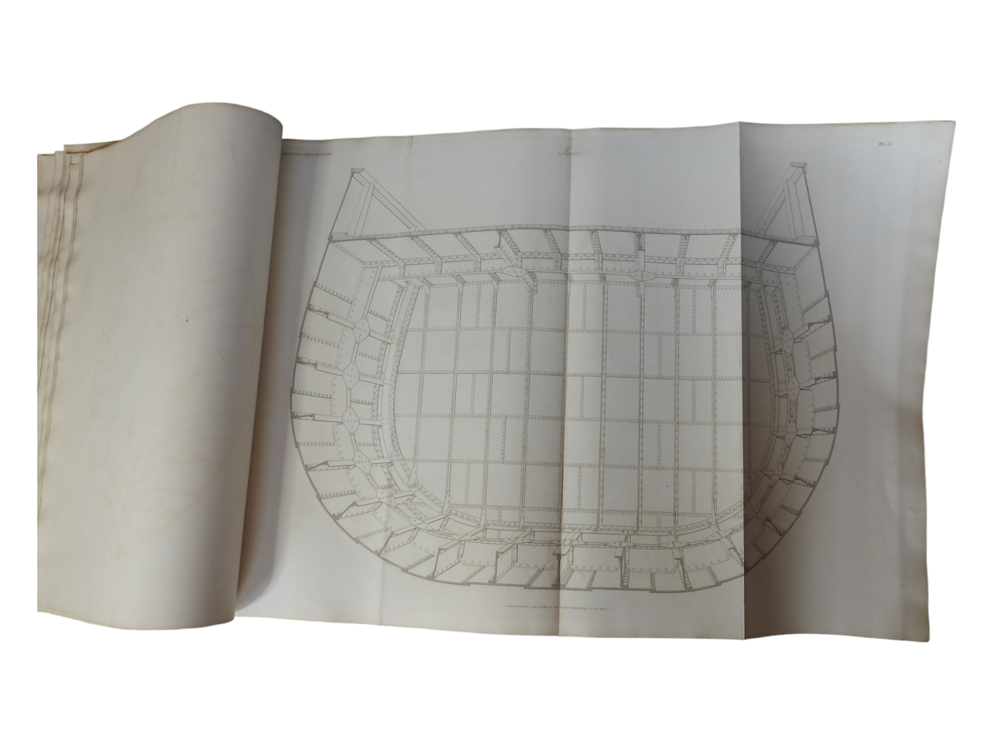 J. Scott Russell, Dreibändiges Werk The Modern System of Naval Architecture - Image 10 of 21