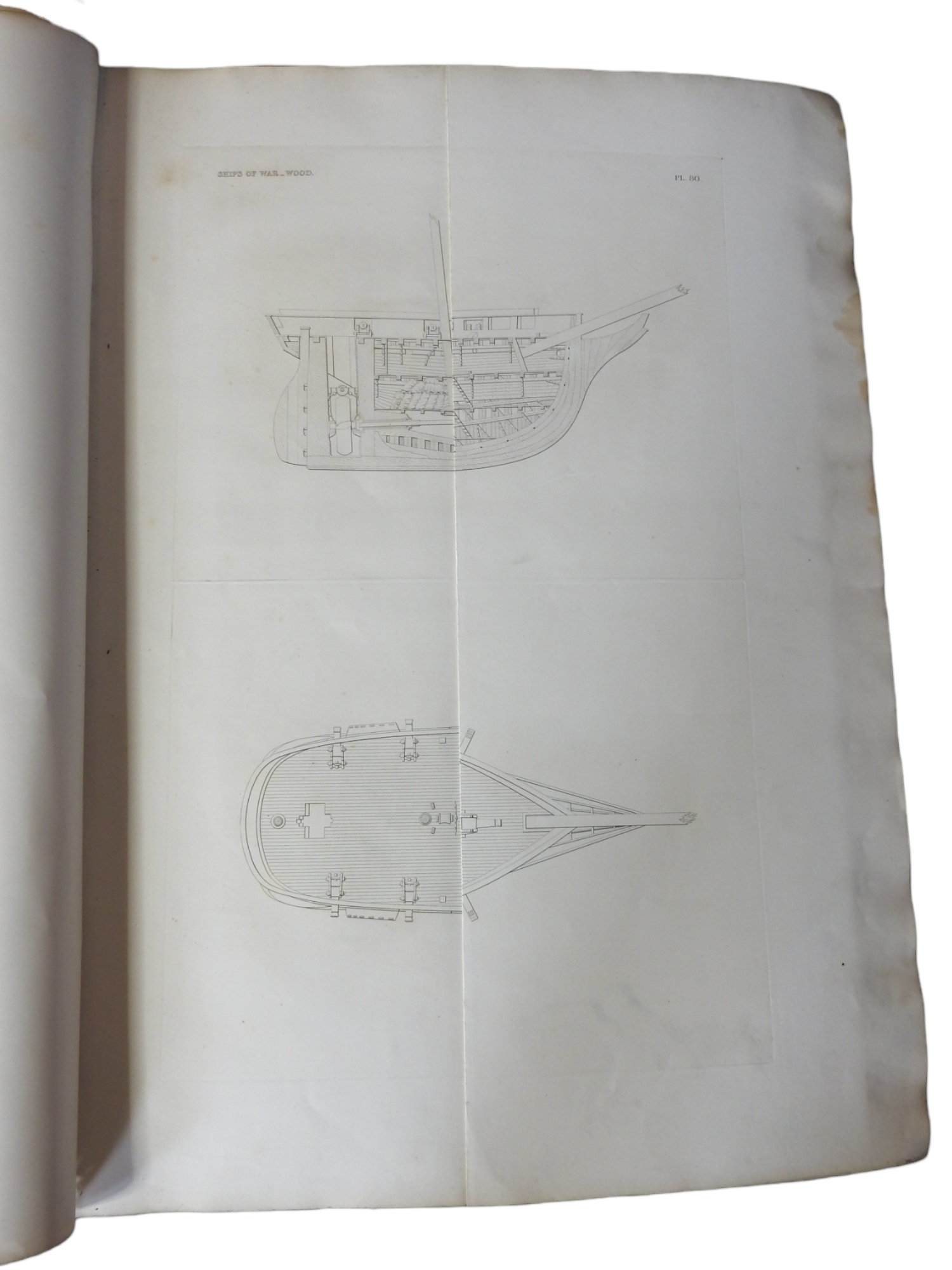 J. Scott Russell, Dreibändiges Werk The Modern System of Naval Architecture - Image 15 of 21