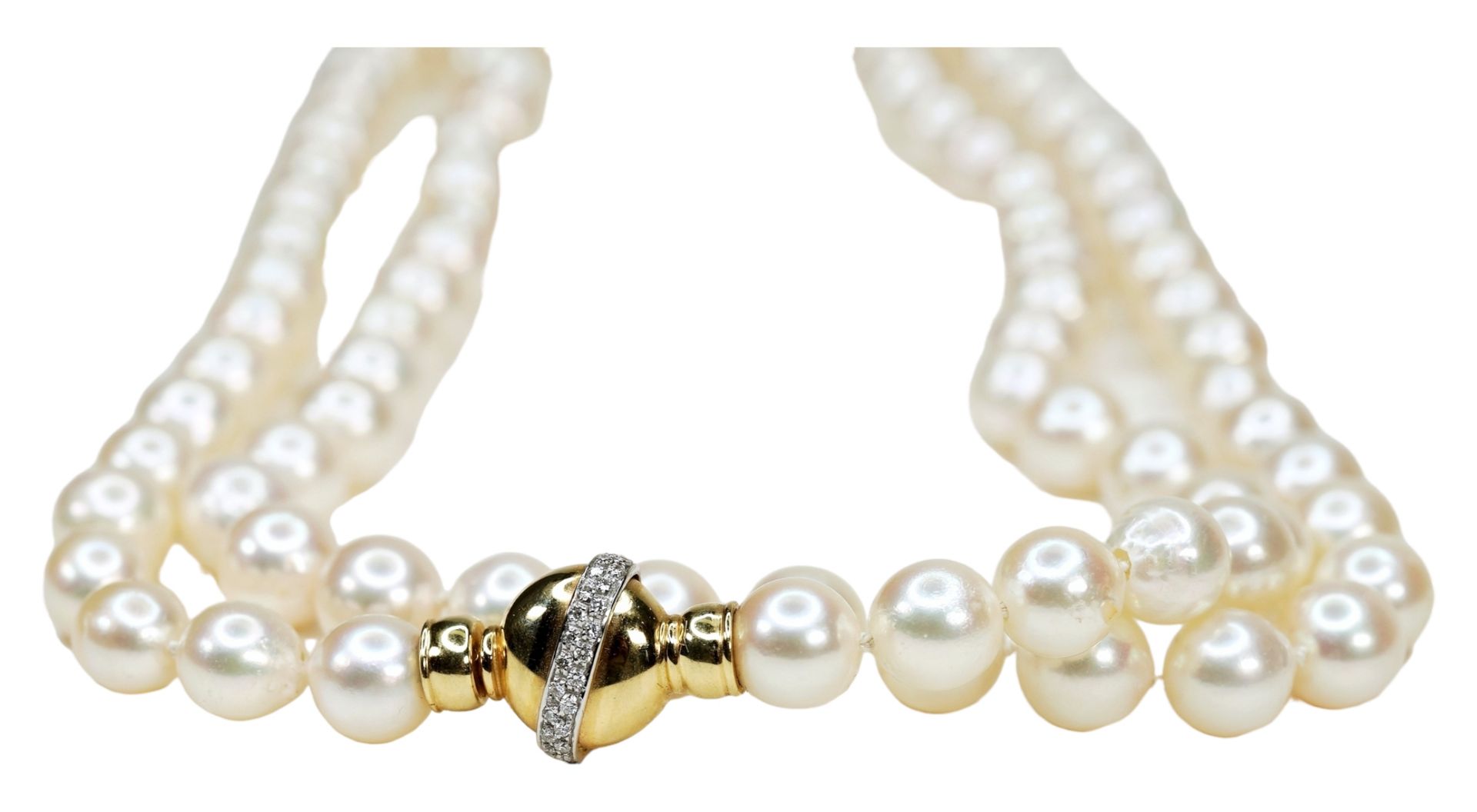 Hochwertige Perlenkette - Bild 2 aus 4