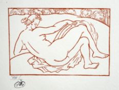 Maillol, Aristide:  Suites des Bois originaux de sculpteur Aristide Maillol, pour illustrer des Géor
