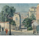 Pischel, Emil:  Auf dem Montmartre