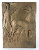 Breker, Hans:  Figur mit Pferd
