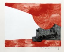 Poliakoff, Serge: Composition Rouge, Blanc et Noir