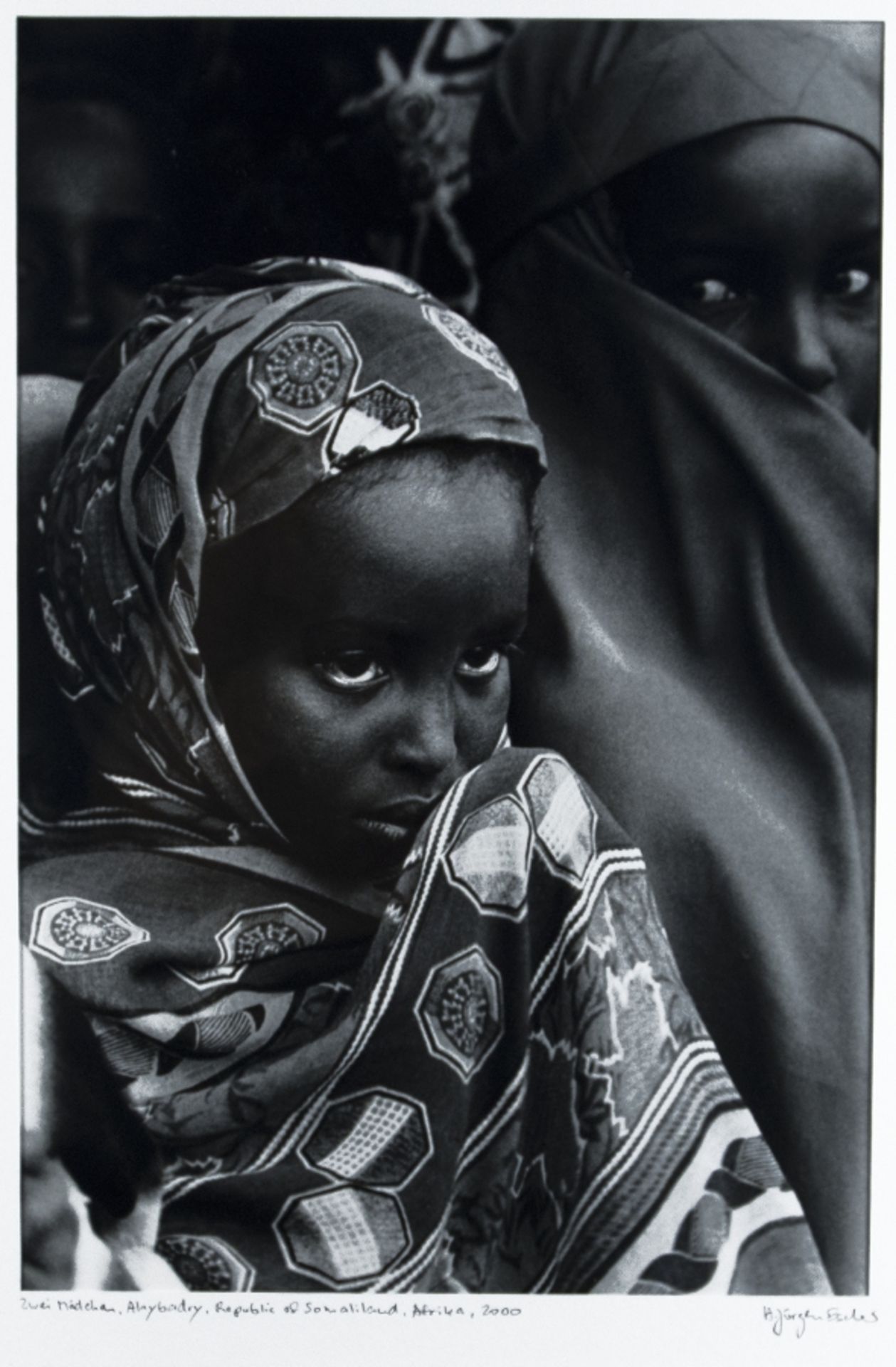 Escher, Jürgen:  Garifuna-Mädchen, Honduras/Zwei Mädchen, Somaliland