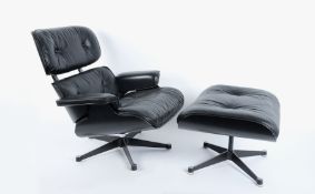 Eames, Ray und Charles: Lounge chair und Ottomane