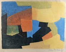 Poliakoff, Serge: Composition en noir, jaune, bleu et rouge