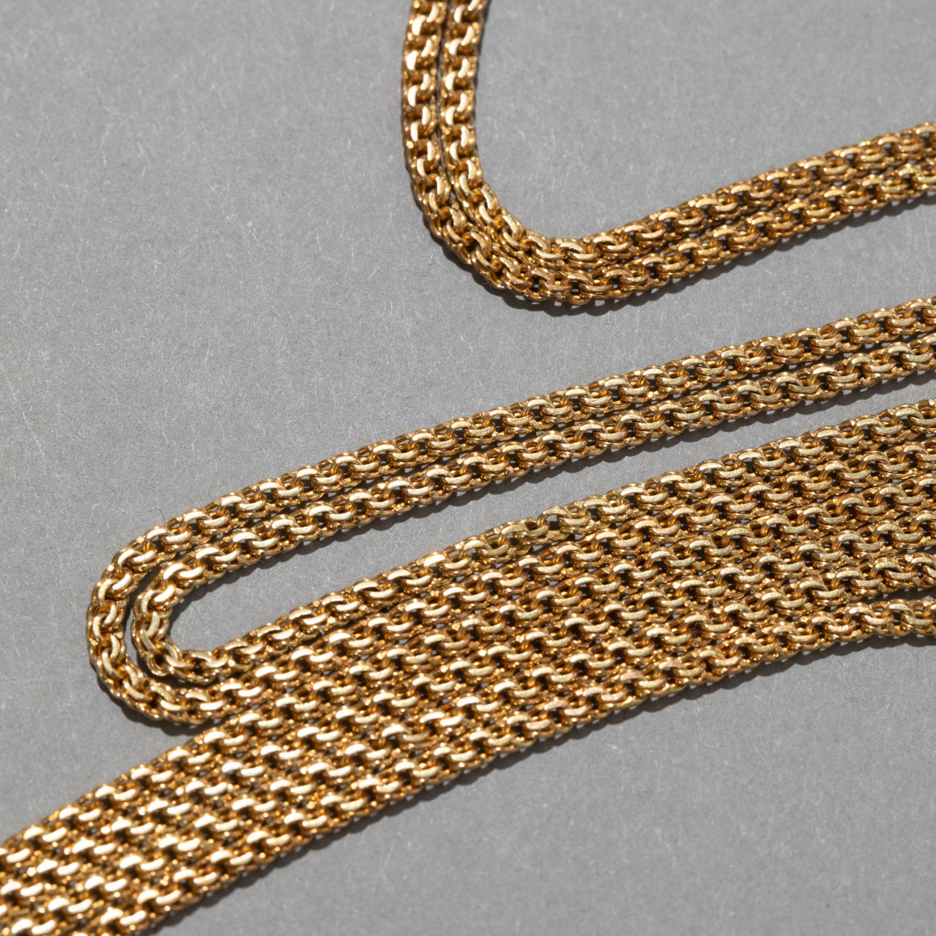 Tiffany Taschenuhr Gold 18K mit Goldkette - Bild 5 aus 5