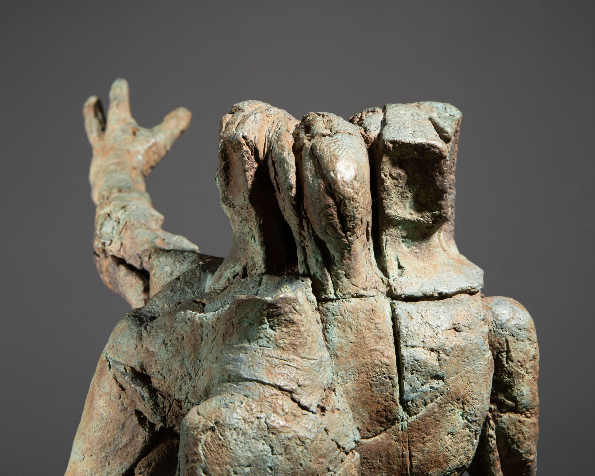 Eberhard Linke, Bronze sculpture, 1990, signed - Image 6 of 8