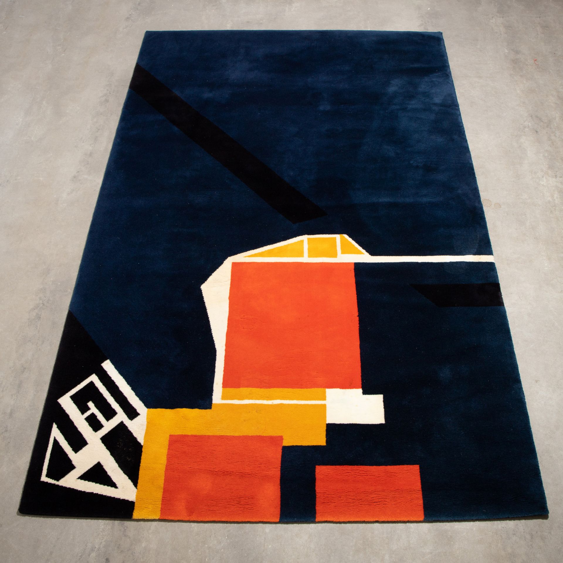 Josef Paul Kleihues, Vorwerk, Abstrakter Teppich aus der Arterior Serie