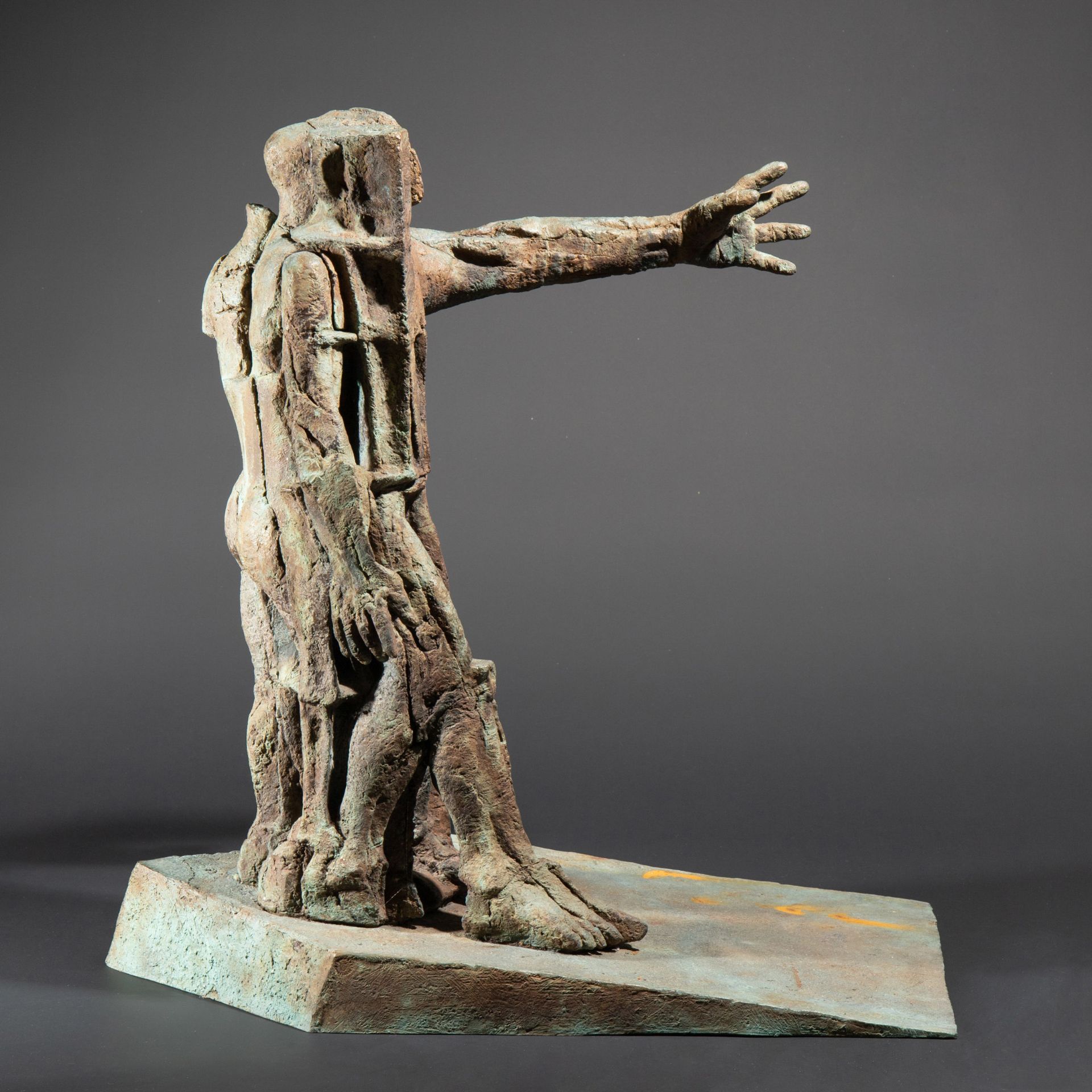 Eberhard Linke, Bronze sculpture, 1990, signed - Image 4 of 8