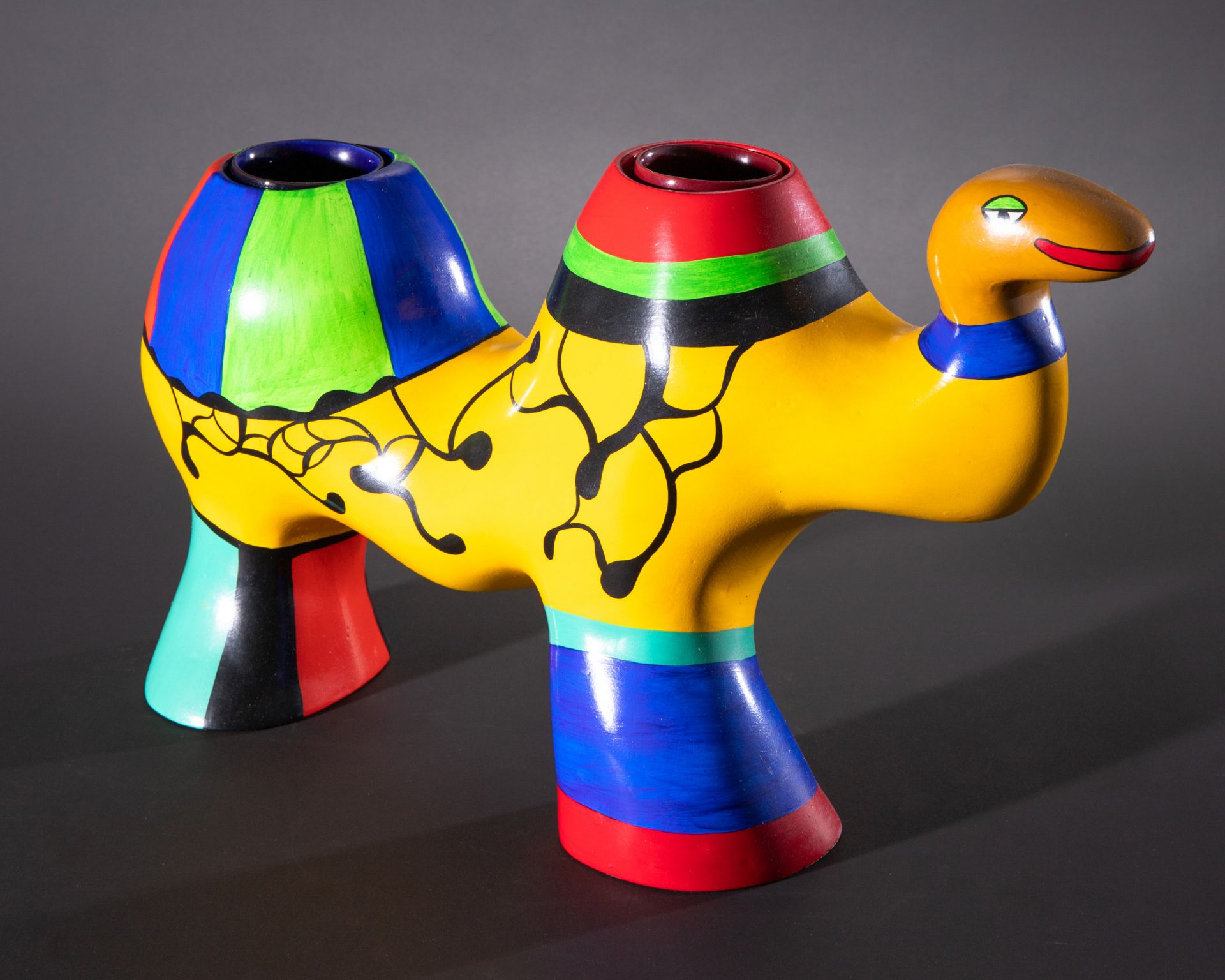 Niki de Saint Phalle*, Camel Vase/ Kamel Vase