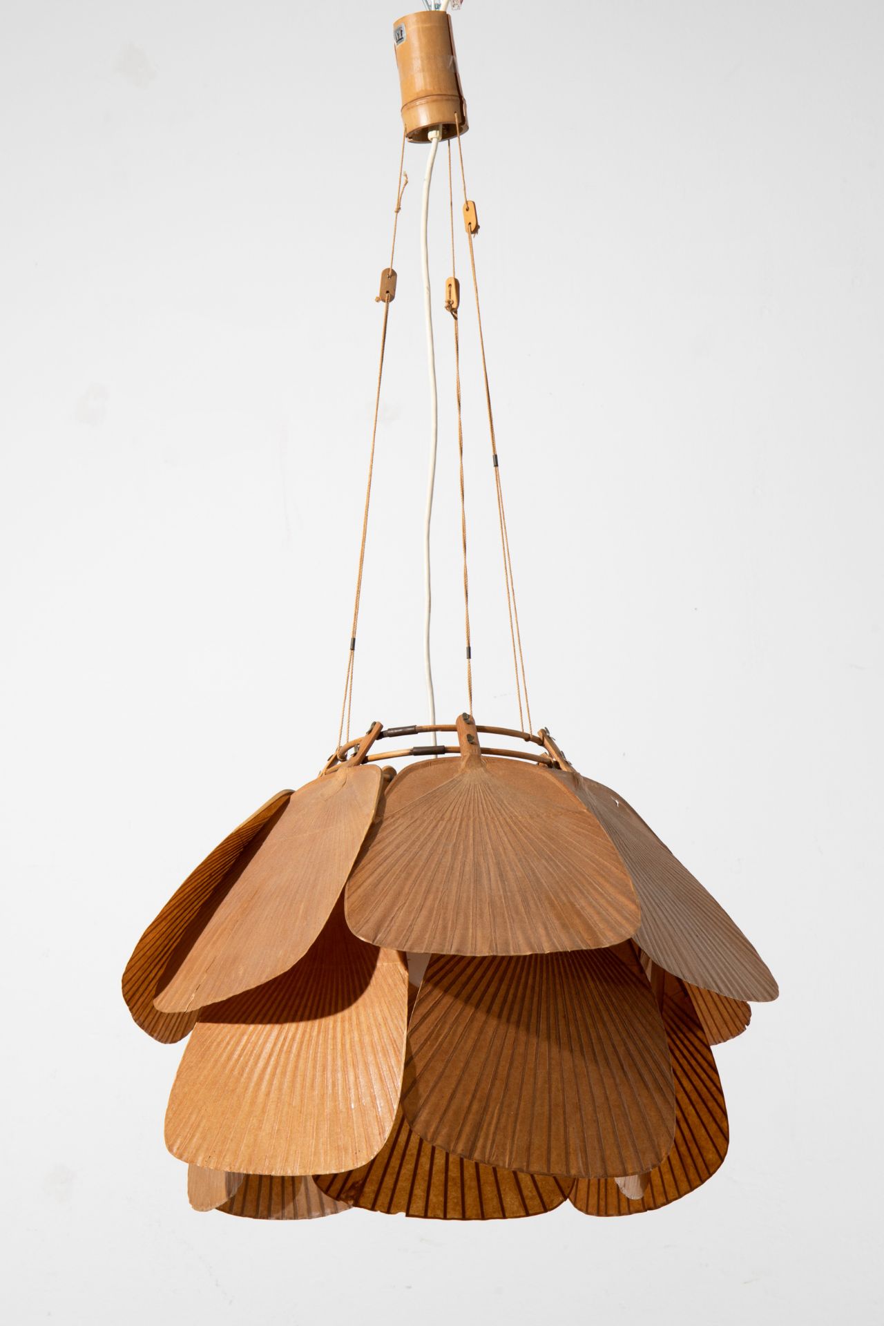 Ingo Maurer, Design M, Pendant lamp model Uchiwa - Image 8 of 9