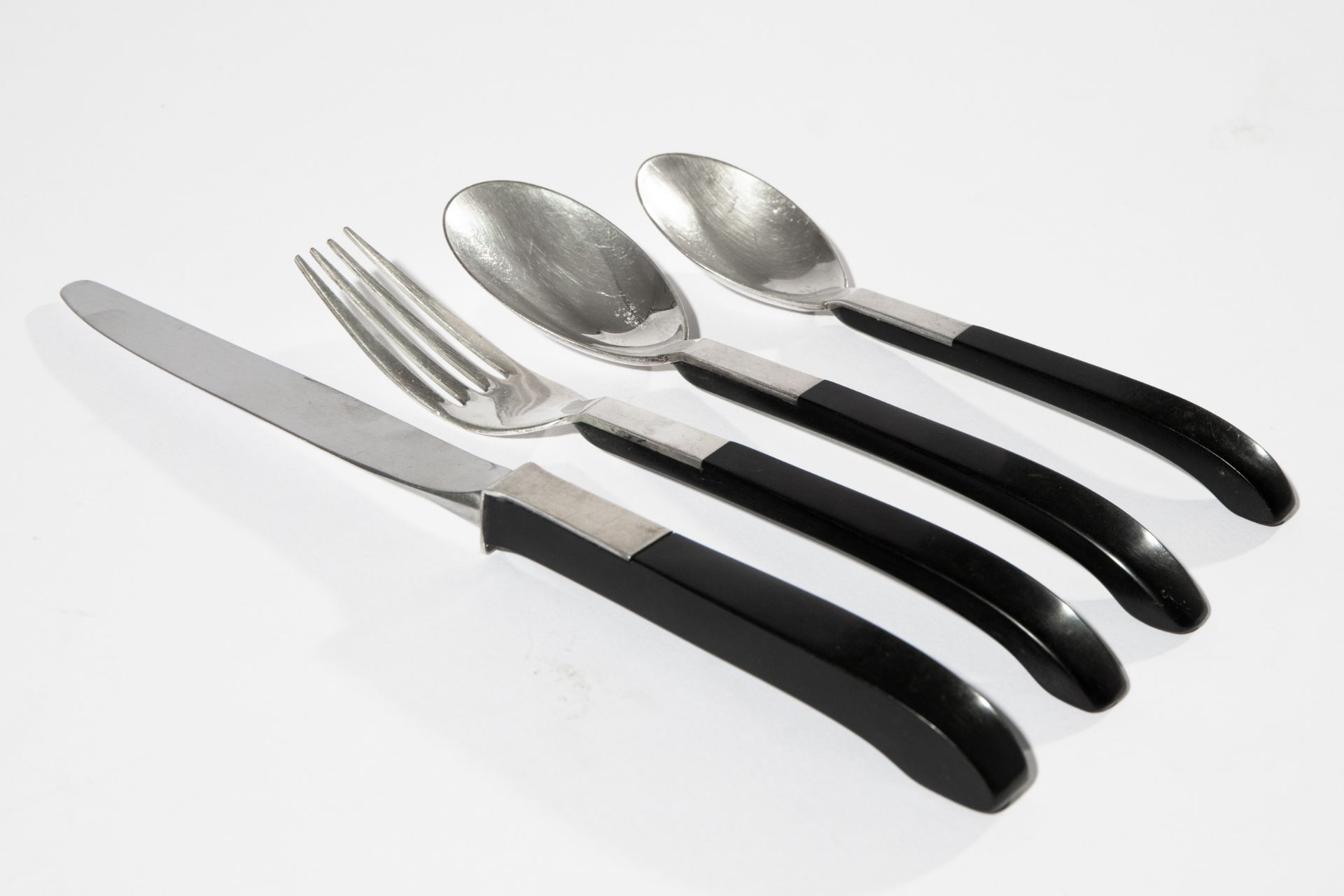 Lunt Silver Cutlery, 76 pieces, model Contrast, design Nord Bowlen - Image 2 of 11