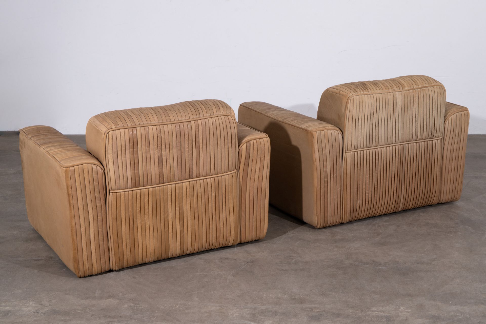 Ernst Lüthy, de Sede, 2 modulare Lounge Sessel - Bild 5 aus 5