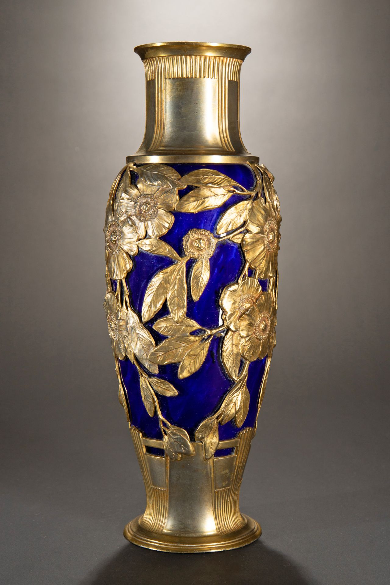 Orivit Vase, vergoldet - Bild 3 aus 9