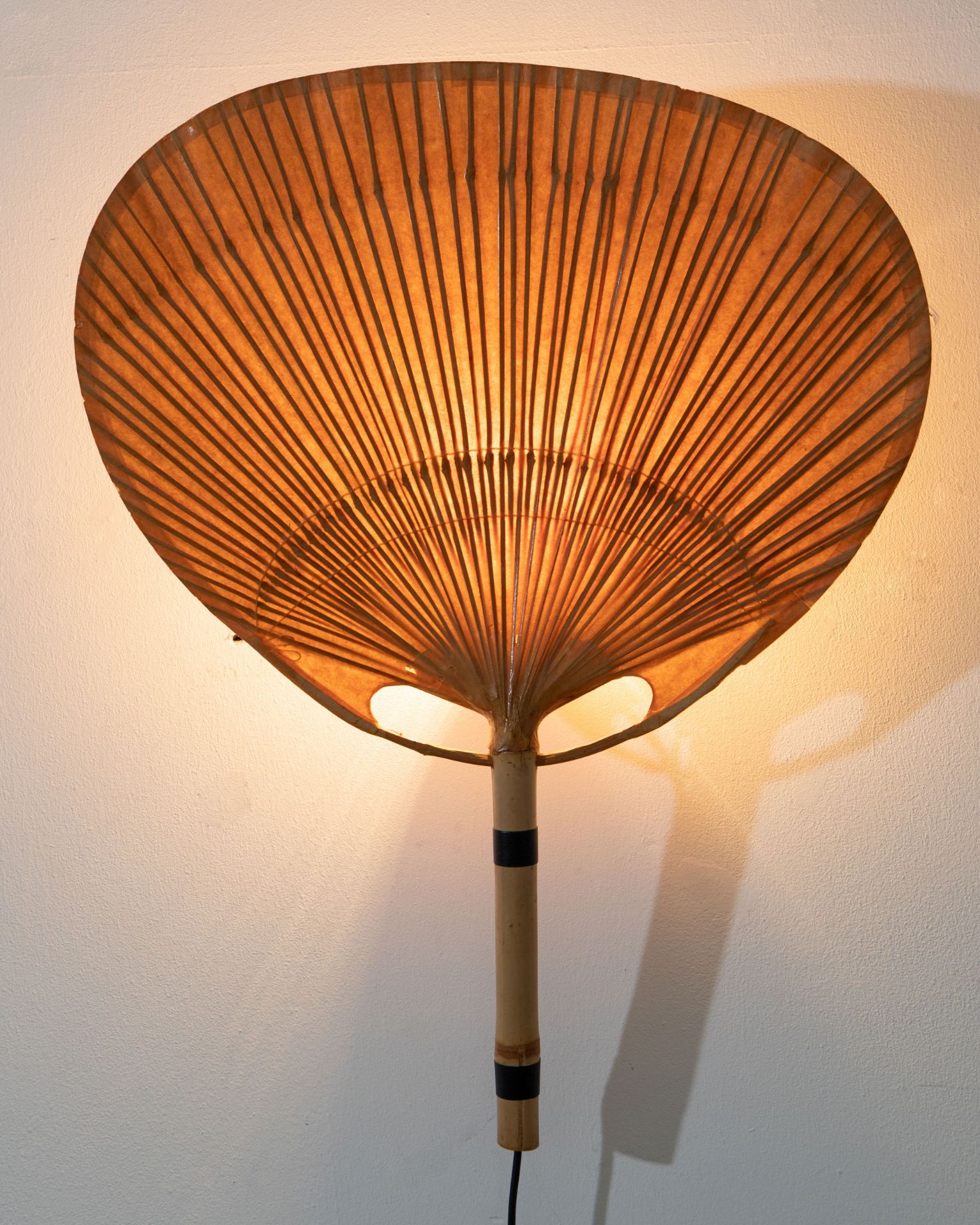 Ingo Maurer, Design M, Wall lamp model Uchiwa