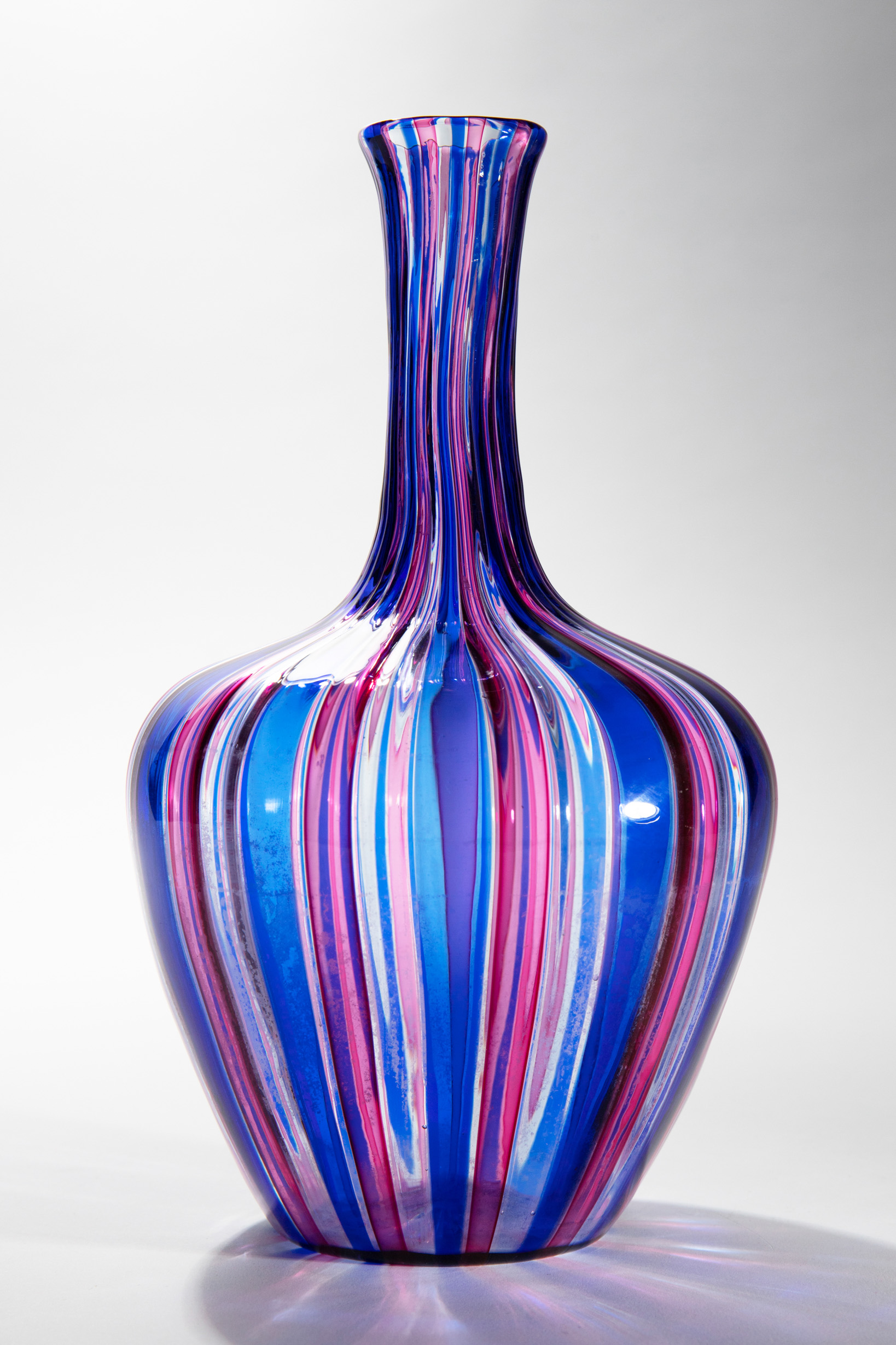 Venini, Vase A Canne, Gio Ponti (attributed) - Image 2 of 5