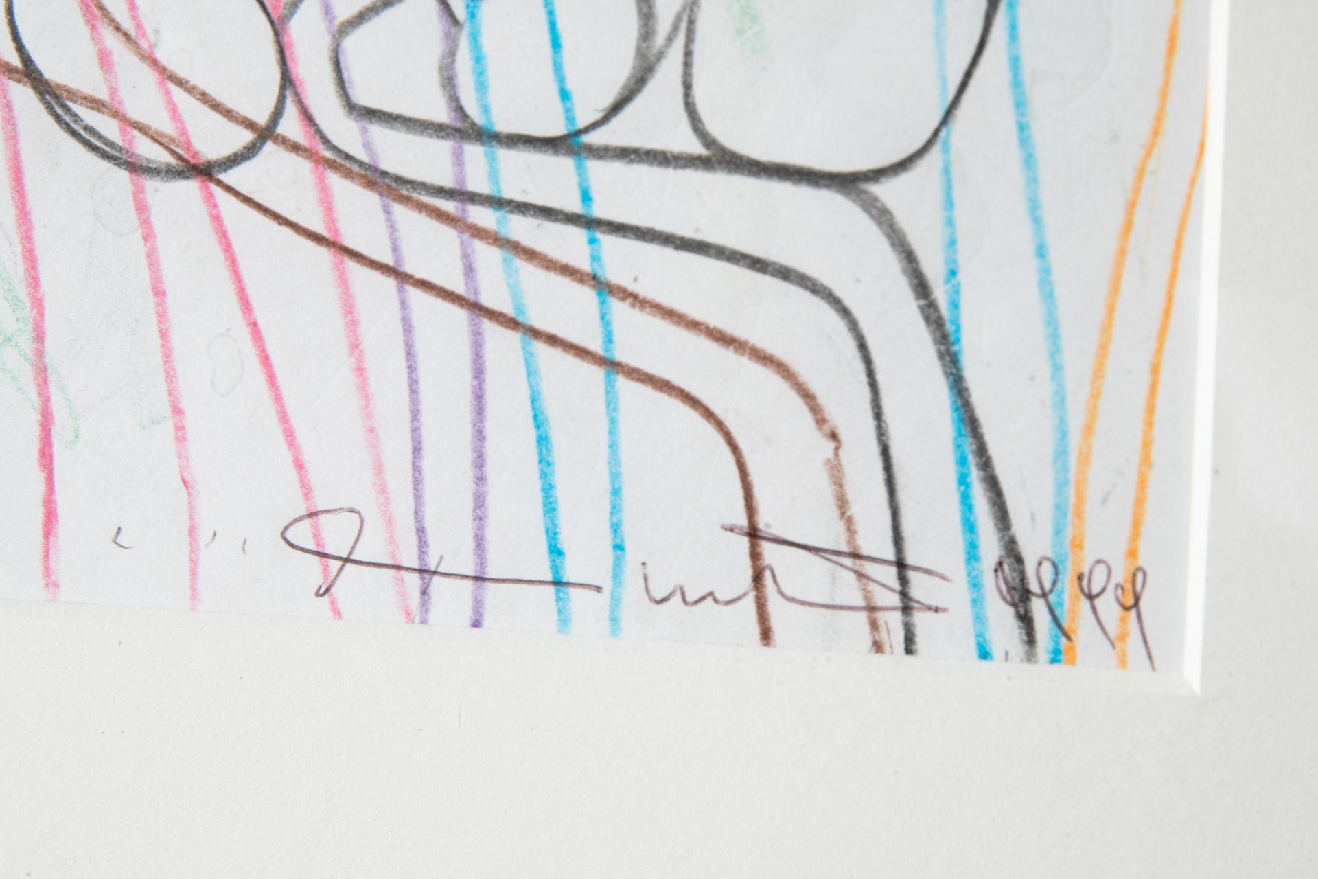 Hermann Nitsch*, Unikat, Zeichnung - Bild 4 aus 5