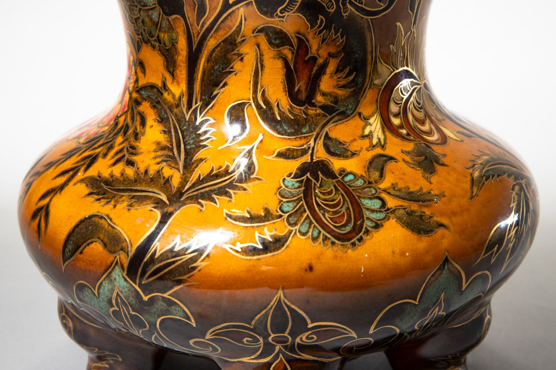 Zsolnay, Große Vase Modell 933 - Bild 6 aus 8
