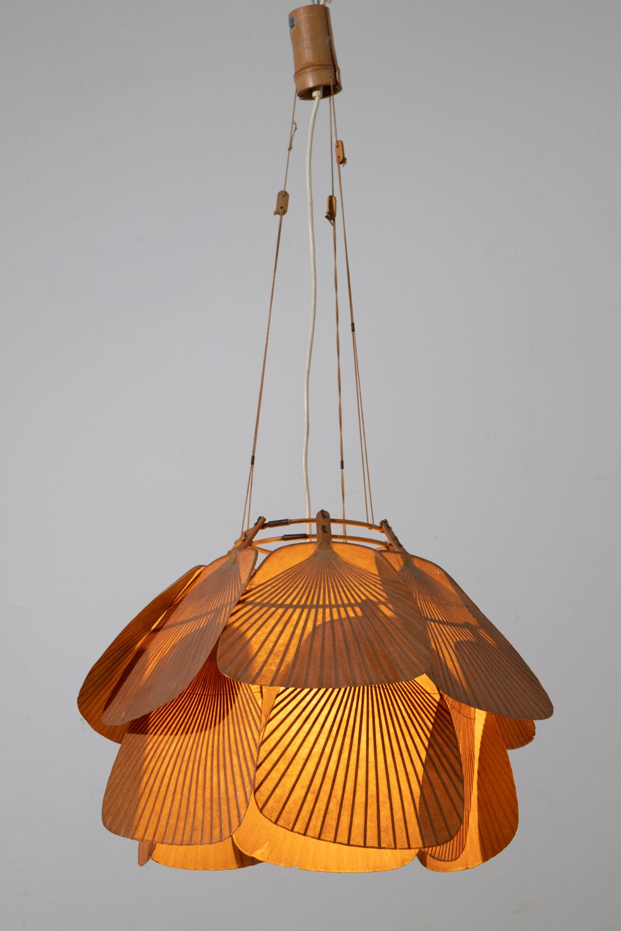 Ingo Maurer, Design M, Pendant lamp model Uchiwa