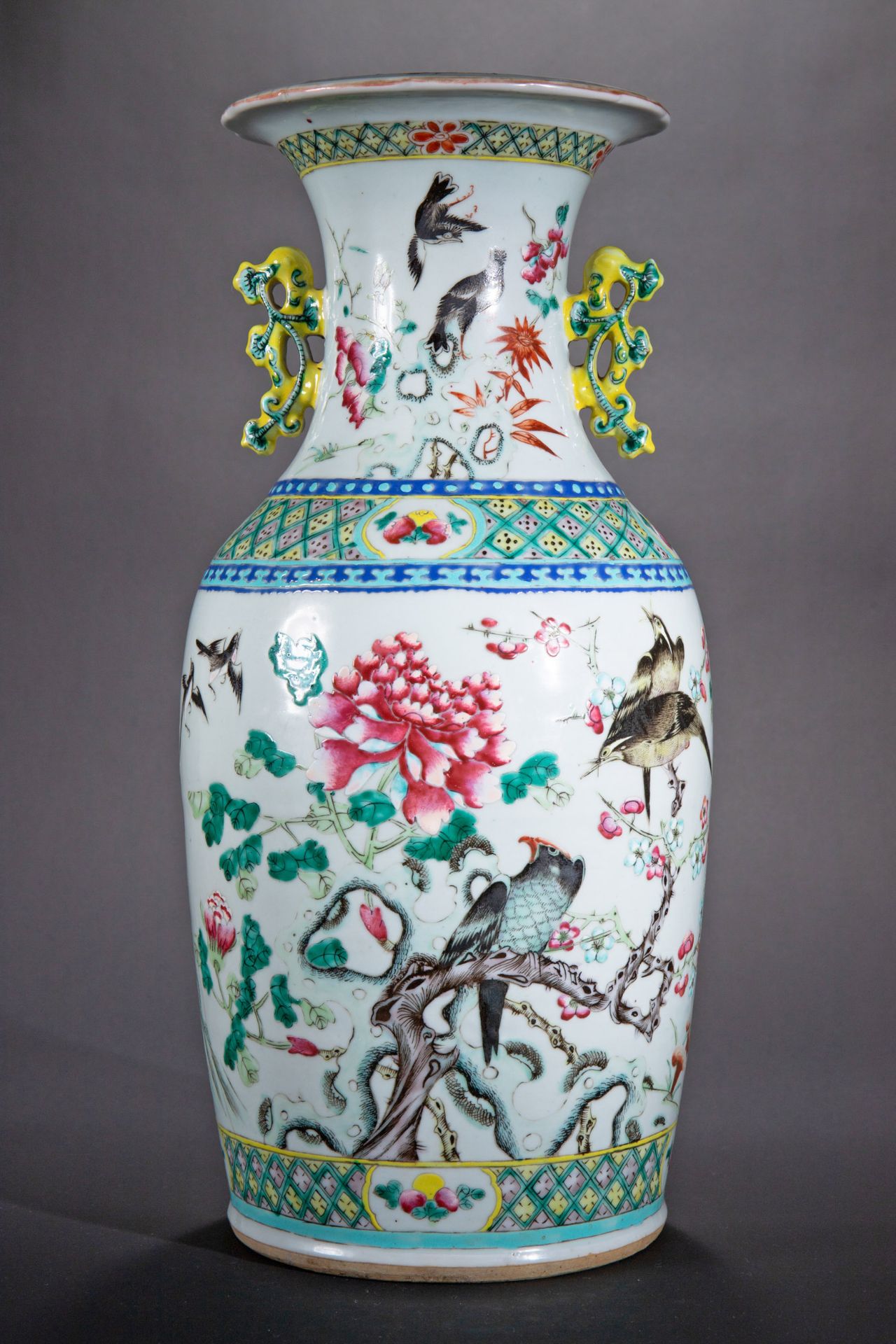 Large Imperial Tongzhi Vase - Image 6 of 11