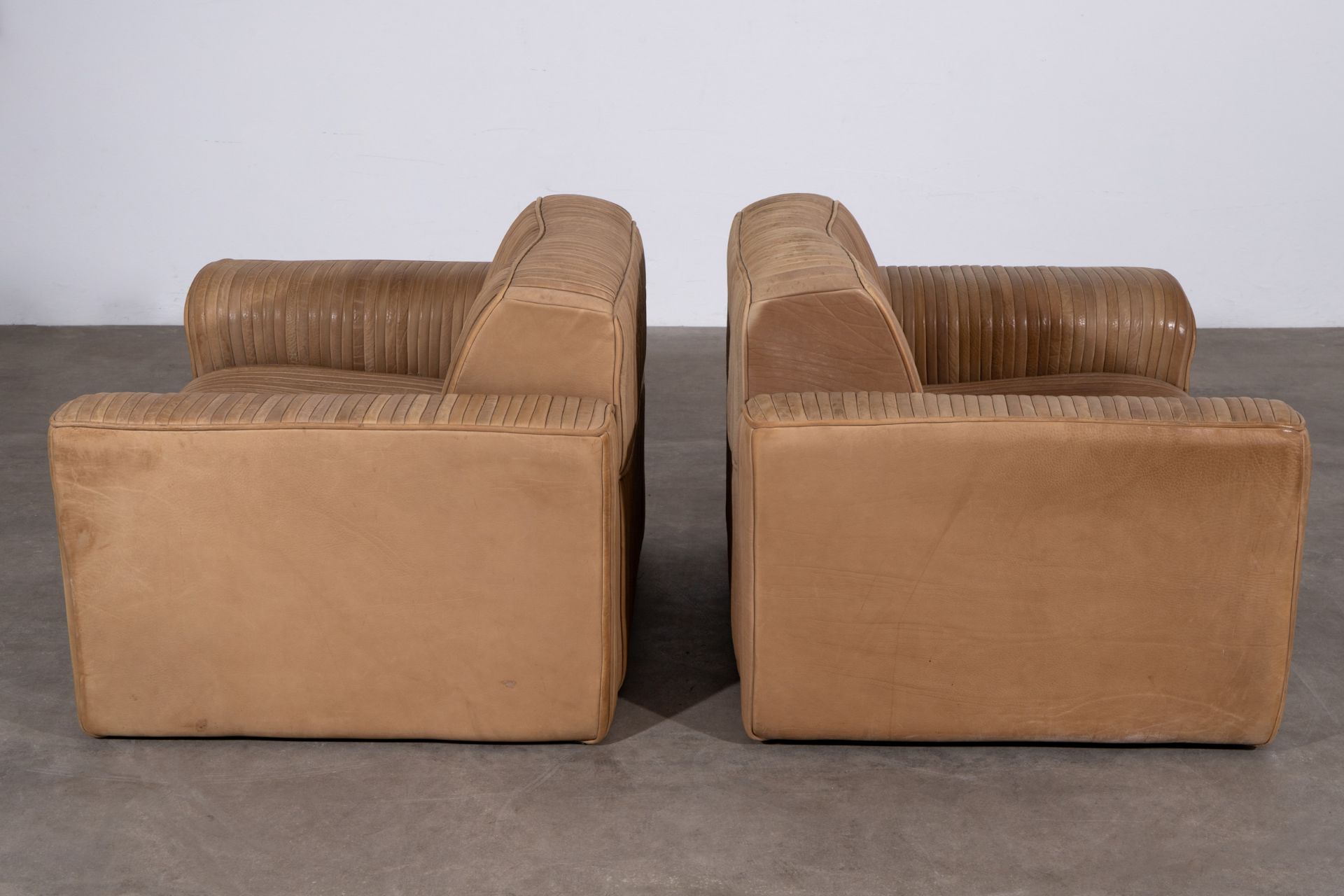 Ernst Lüthy, de Sede, 2 modulare Lounge Sessel - Bild 4 aus 5