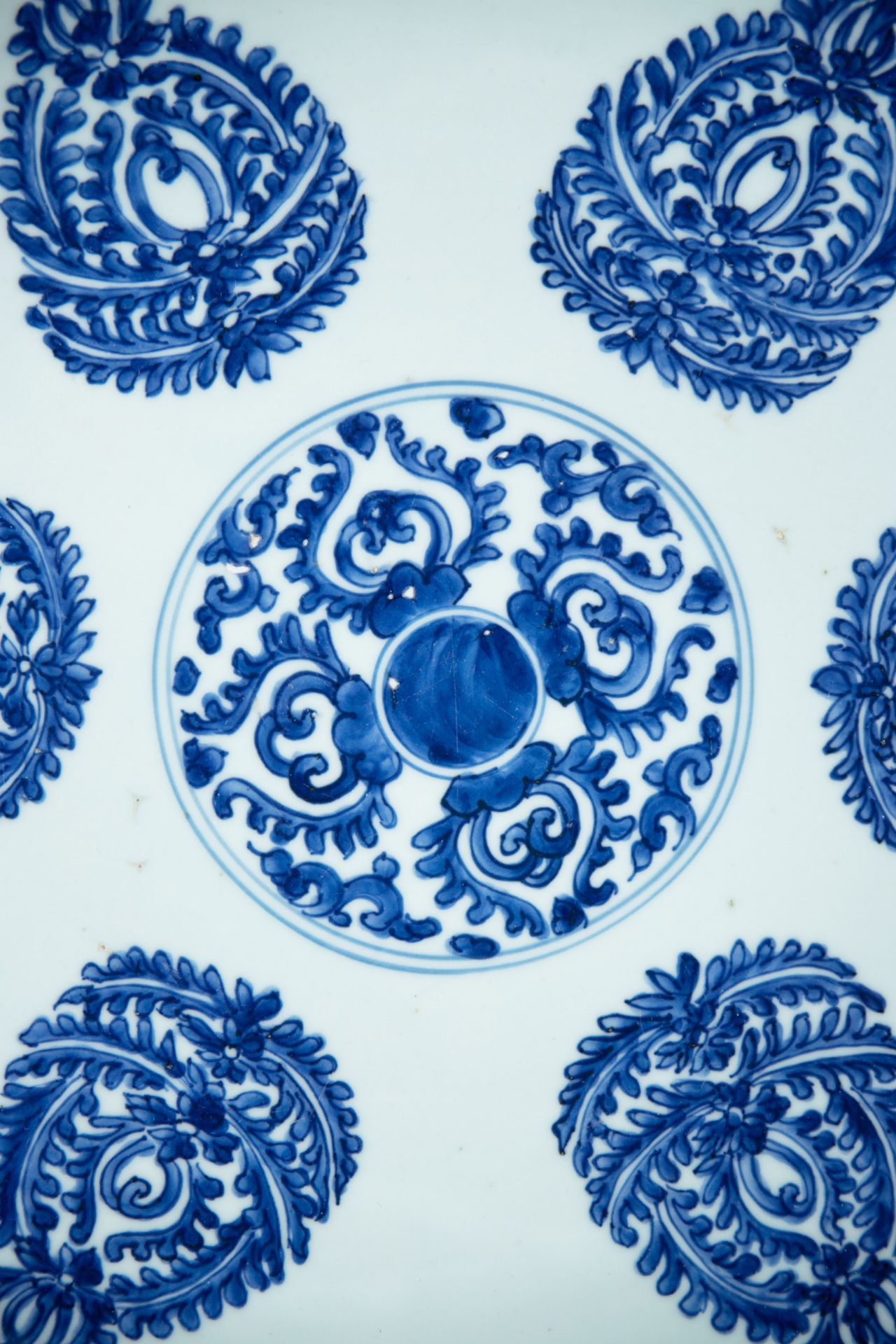 Large Kangxi plate for the Islamic market, porcelain - Image 2 of 6