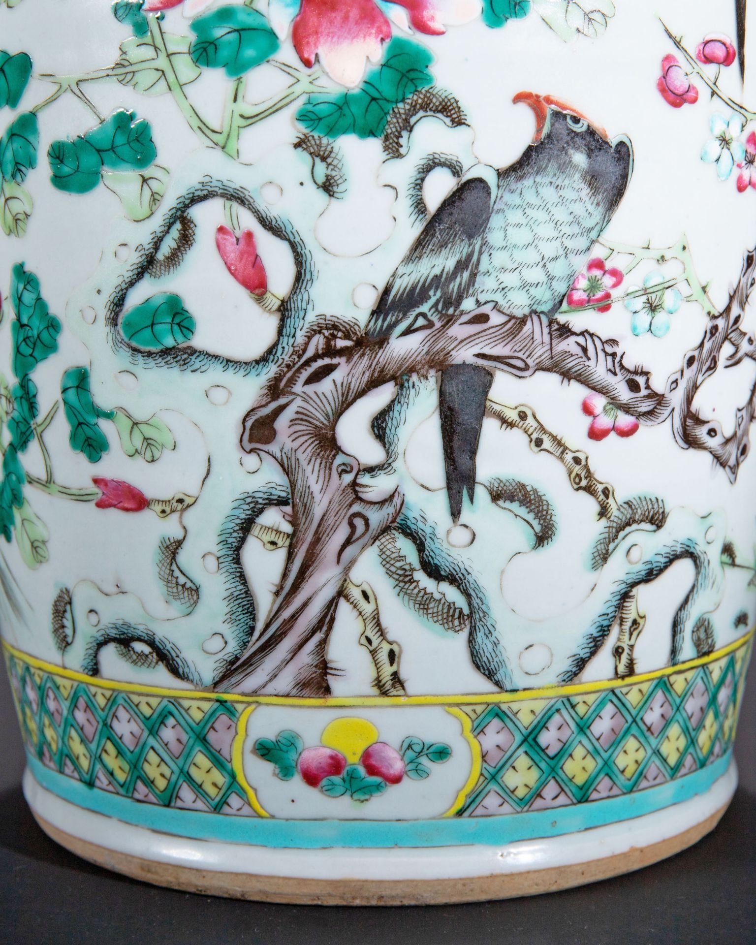 Large Imperial Tongzhi Vase - Image 7 of 11