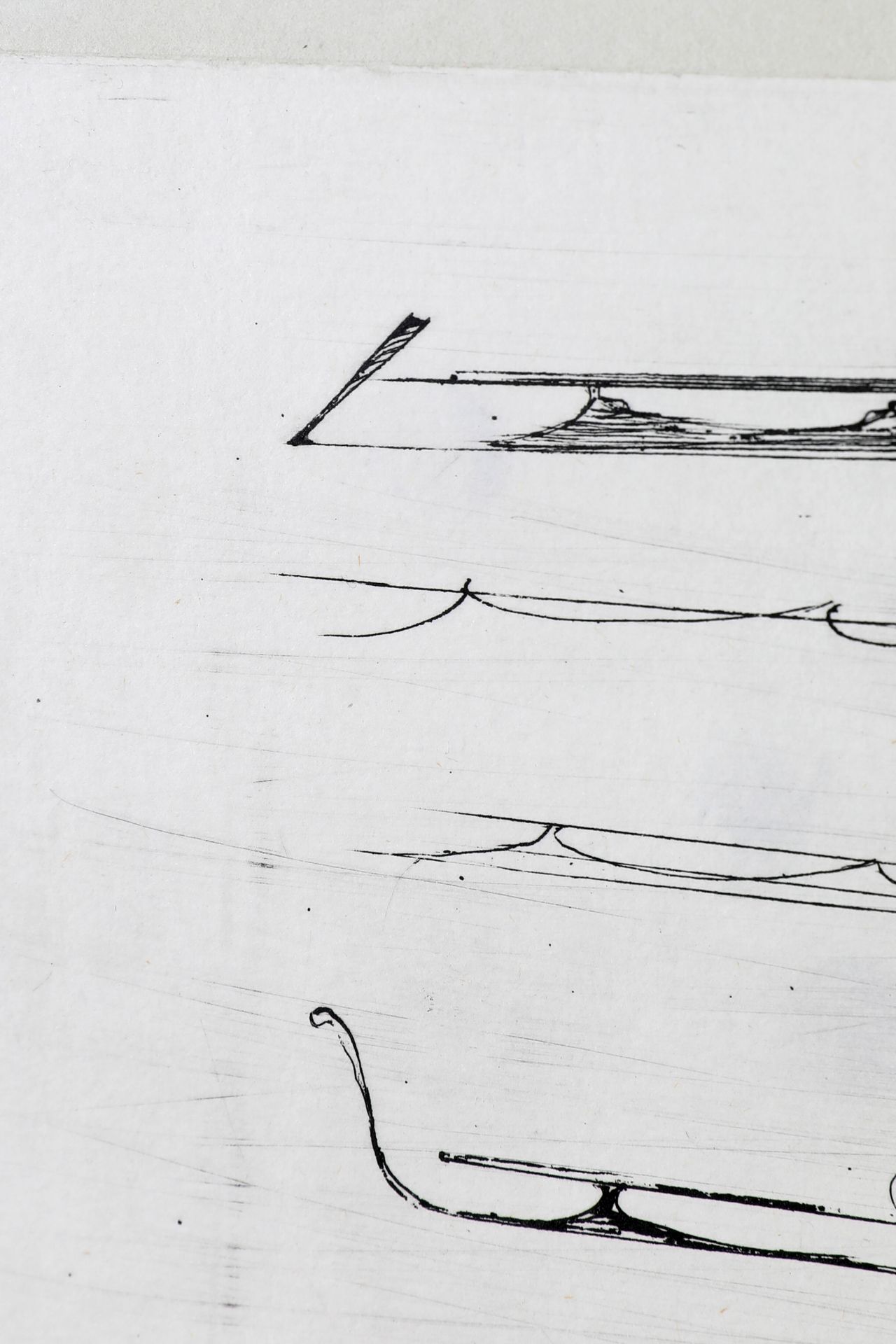 Joseph Beuys*, Urschlitten I/ Urschlitten II, Kaltnadelradierungen - Bild 4 aus 9