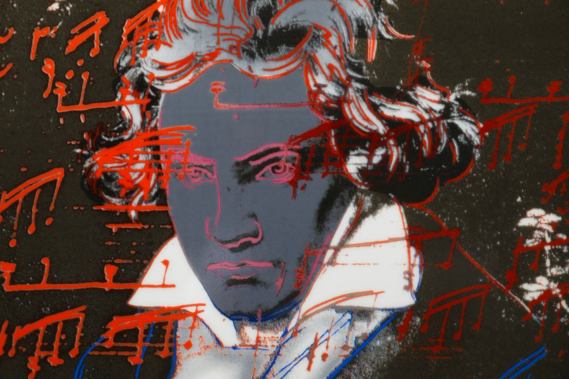 nach Andy Warhol, Rosenthal, Wandplatte Beethoven, 2002, Ex. 06/49 - Bild 4 aus 8