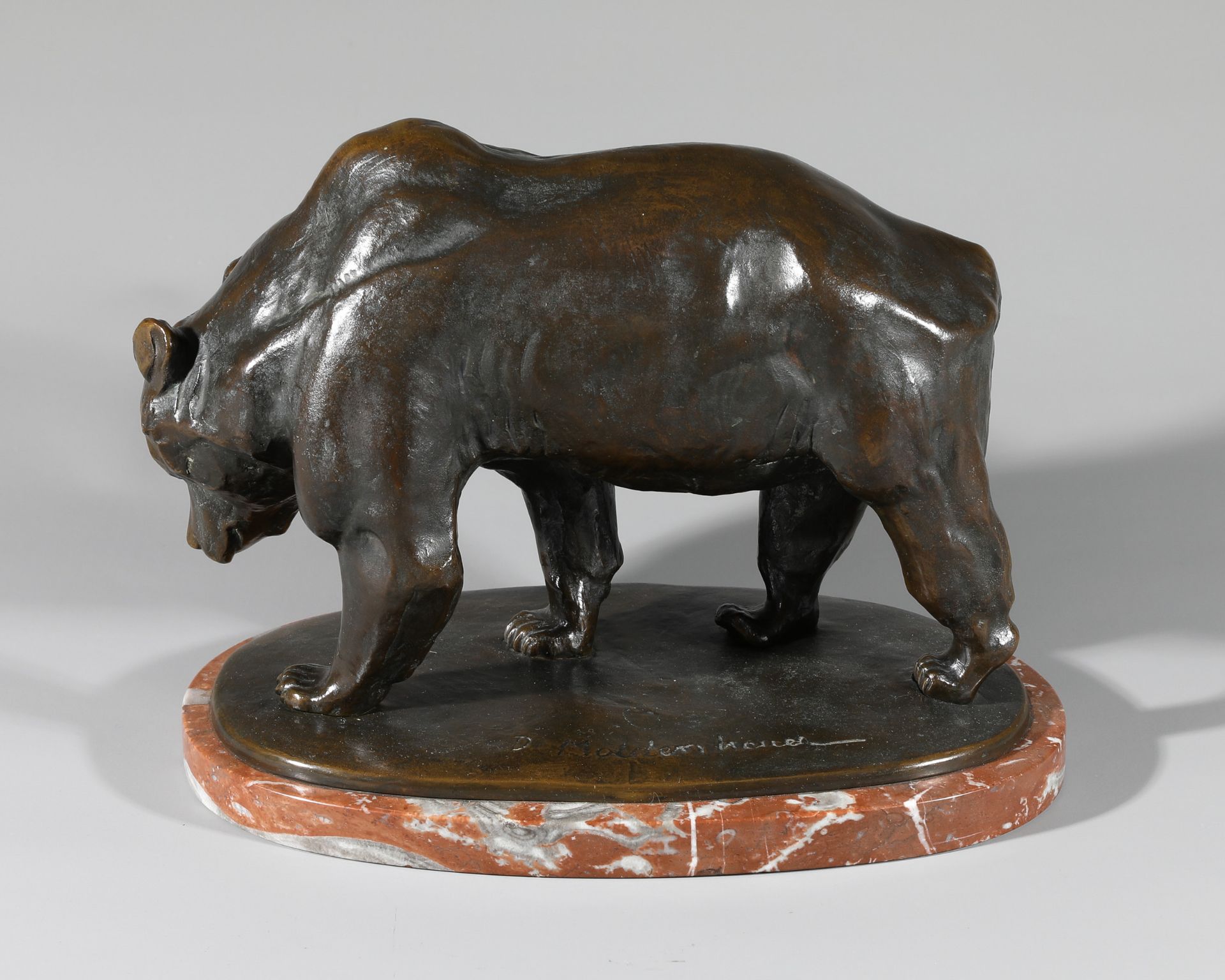 Dorothea Kirchner Moldenhauer, Bear, bronze - Image 3 of 5