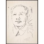 nach Andy Warhol, Mao, Lithographie, Andy Warhol- A Retrospective 1989-1990