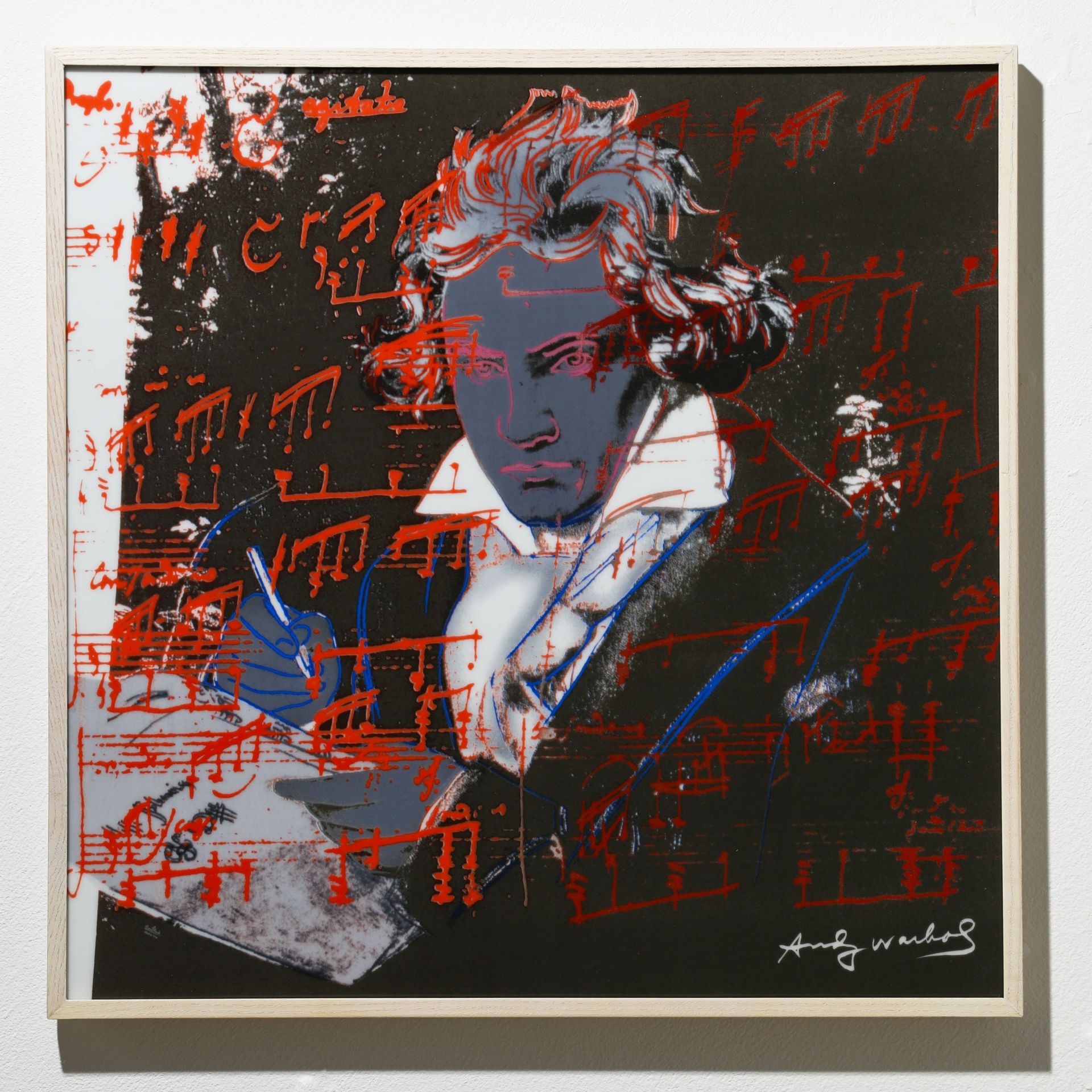 nach Andy Warhol, Rosenthal, Wandplatte Beethoven, 2002, Ex. 06/49 - Bild 2 aus 8
