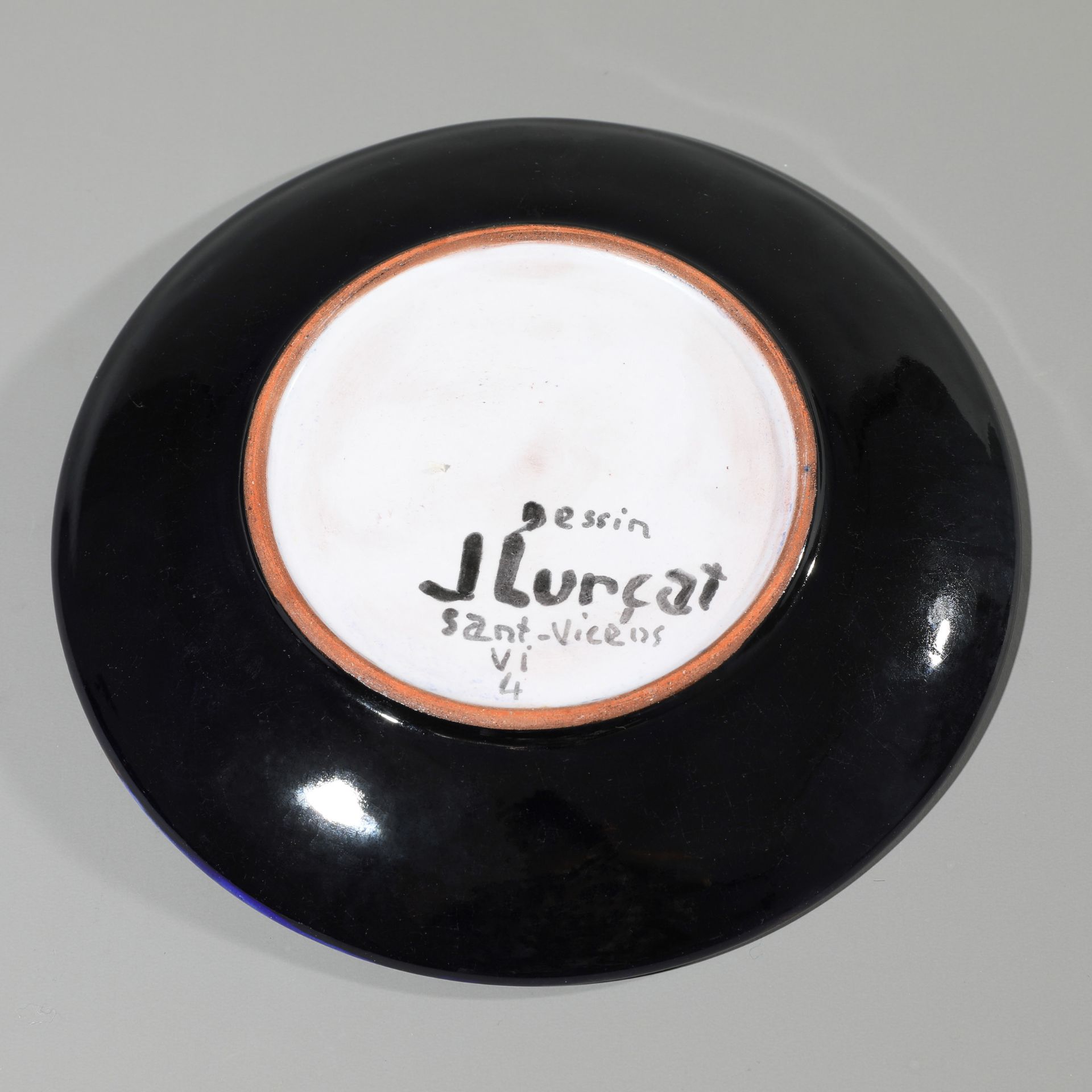 Jean Lurçat, 6 Artist Plates, ceramics - Image 4 of 5