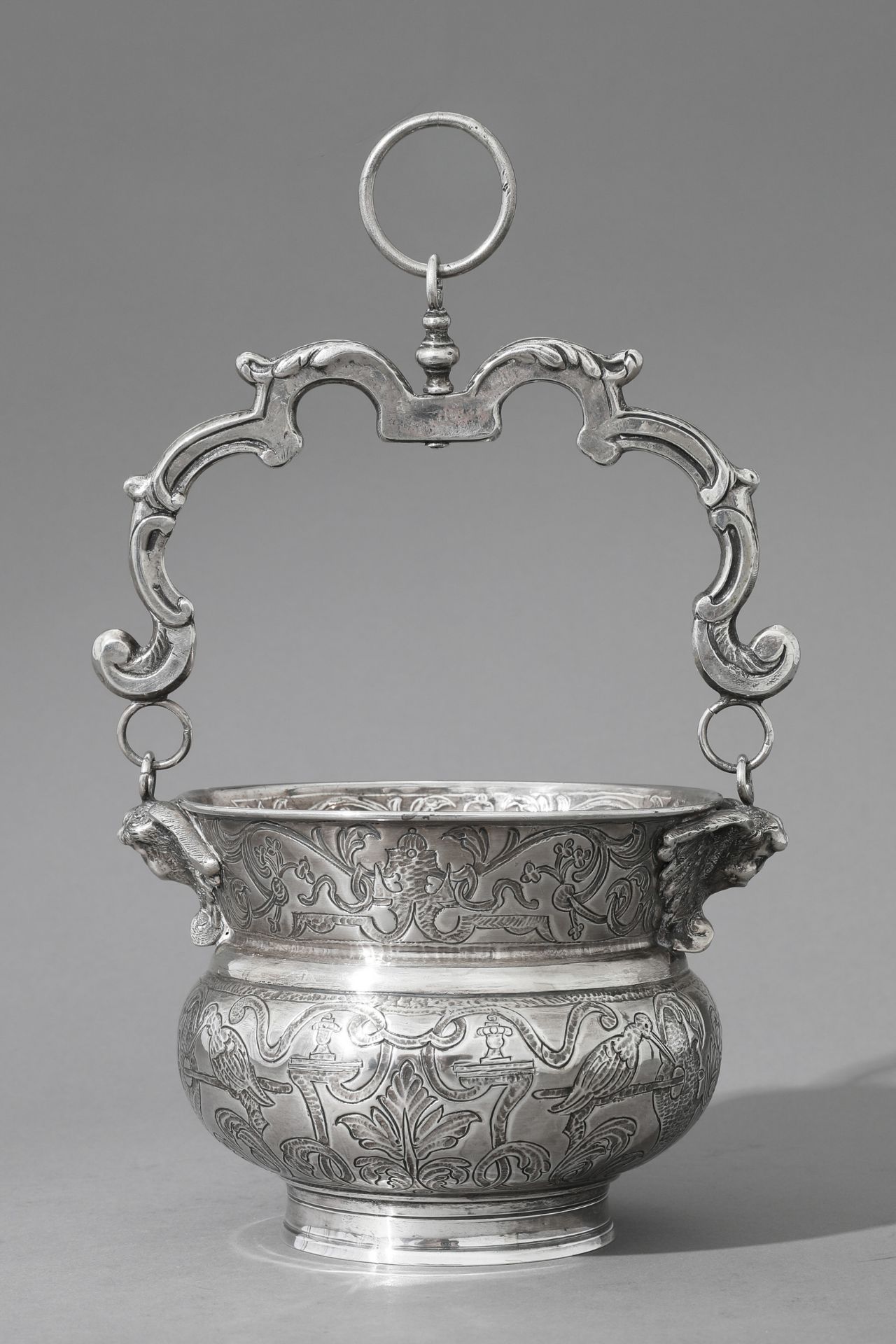 Weihrauchkessel, Silber, vermutlich Italien, ca. 1680-1730 - Bild 4 aus 5