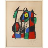 Joan Miró*, Farblithographie aus Miró/ Lithograph II