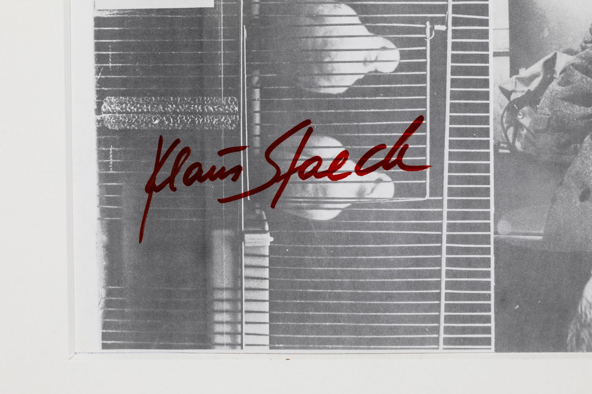 Joseph Beuys*, Klaus Staeck, Nam June Paik, signed proof for postcards, 1974 - Image 4 of 5