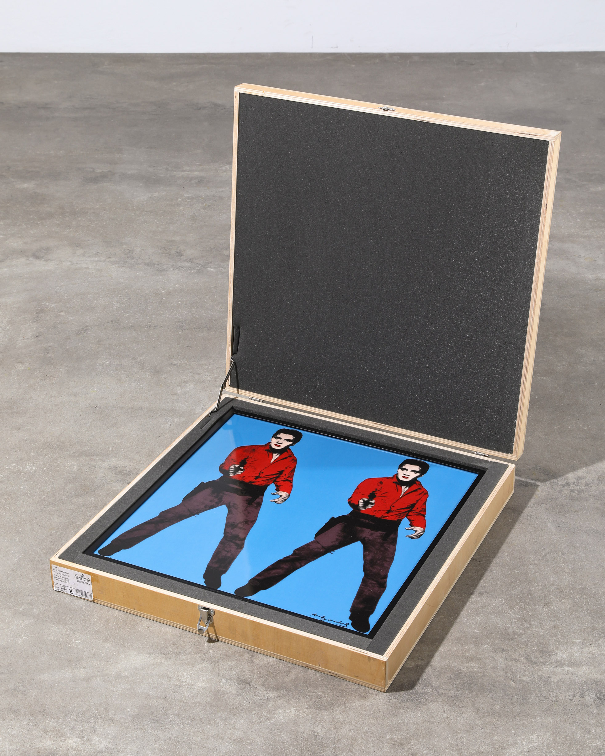 after Andy Warhol, Rosenthal, Elvis standing (blue), edition of 49 - Image 5 of 7