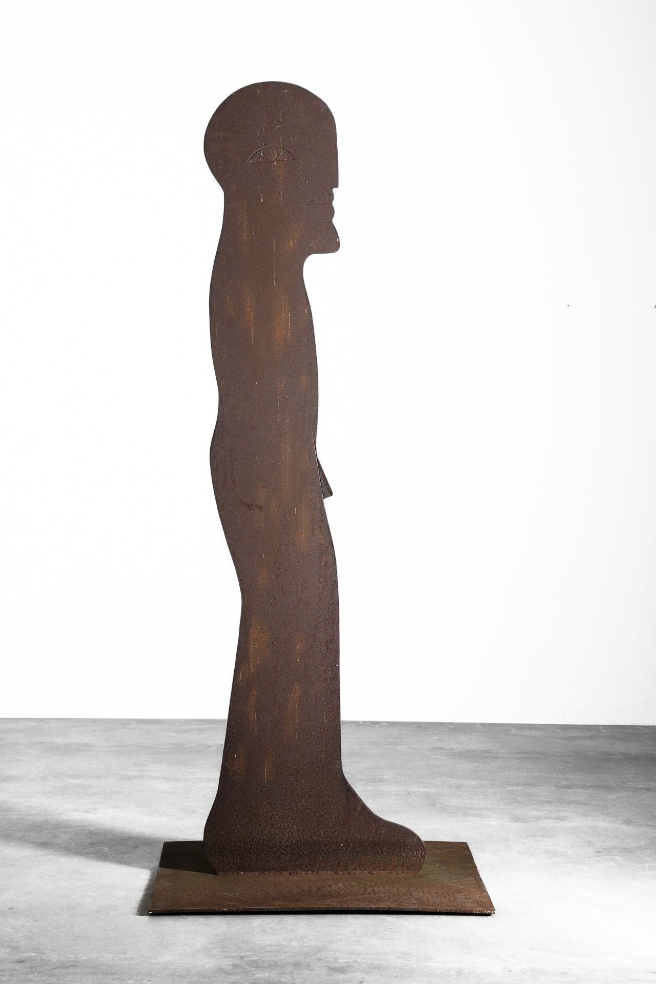 Horst Antes*, Figur 1000, Corten steel, h. 220 cm