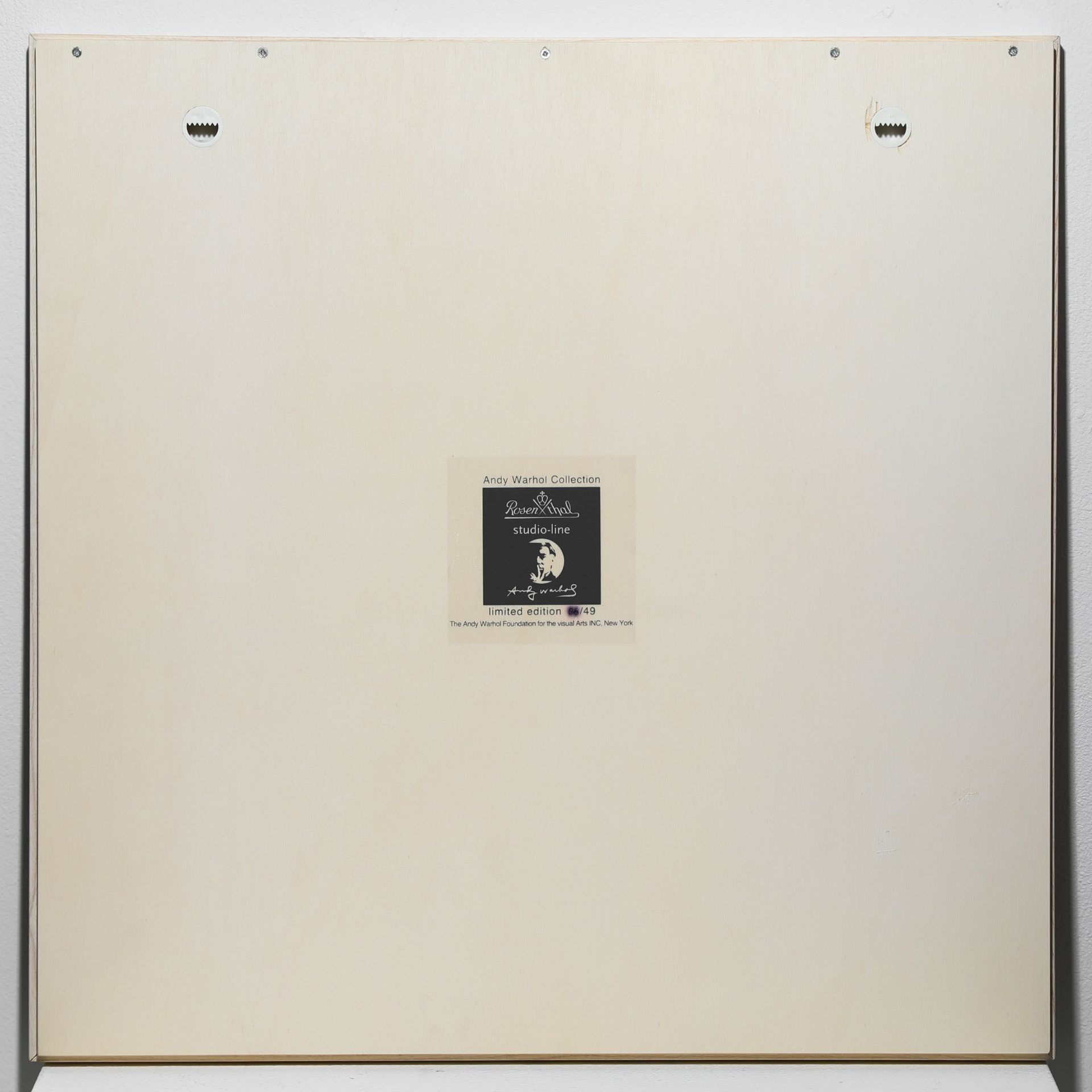 nach Andy Warhol, Rosenthal, Wandplatte Beethoven, 2002, Ex. 06/49 - Bild 5 aus 8