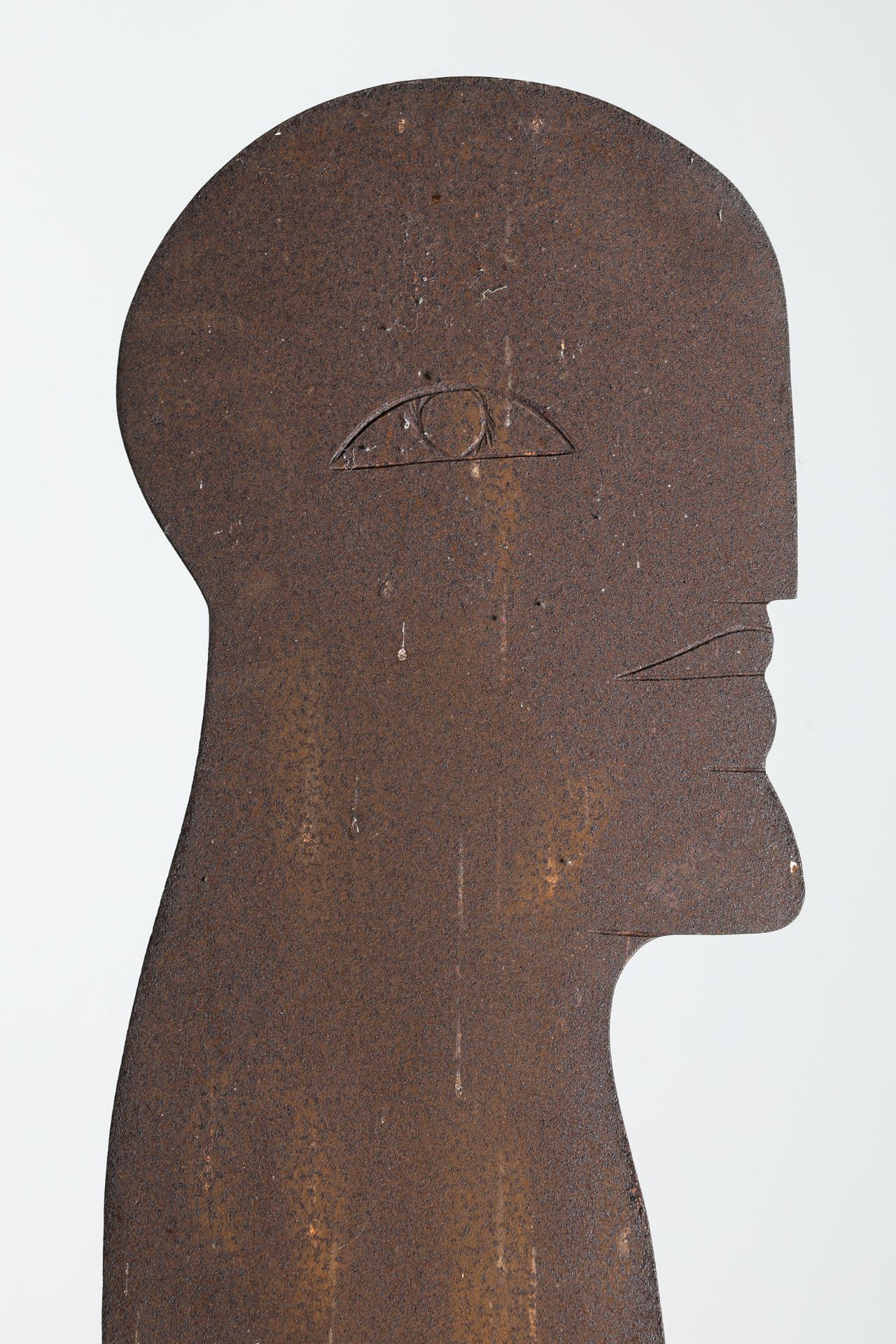 Horst Antes*, Figur 1000, Corten steel, h. 220 cm - Image 2 of 6